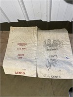 2 US Mint Coin Bags
