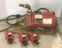 Red Lion Waterpump with 3 Attachments