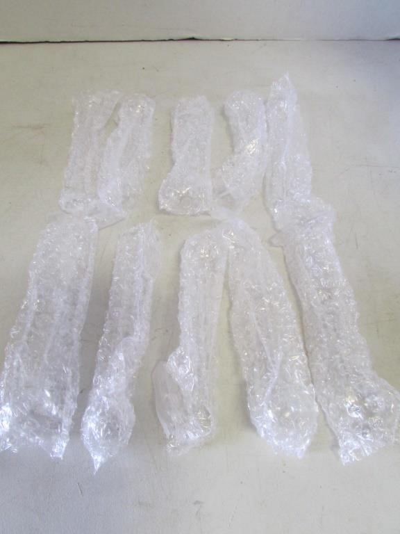 Lot of 10 portable "hooka" glass pipes