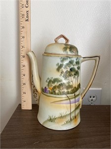 Hand Painted Nippon Teapot