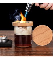 ($49) Cocktail Smoker Kit with Torch, 4 Flavors