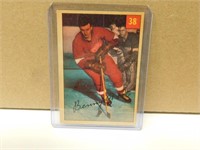 1954-55 Parkhurst Benny Woit # 38 Hockey Card