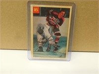 1954-55 Parkhurst Larry Wilson # 85 Hockey Card