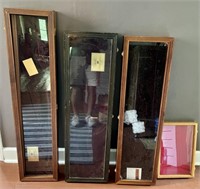 Wooden and Glass Gun Display Cases