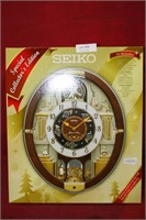 SEIKO 18 MELODIES CLOCK WITH ORIGINAL BOX