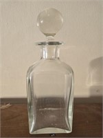 Vintage Clear Glass decanter