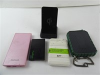 Rechargeable Power Banks Lot of 5 (Untested)