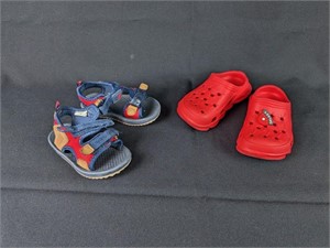 (3) Sz 6- 8.5 Footwear: [OshKosh & more] Boy