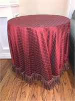 Table Skirt and Designer Table