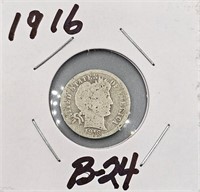 1916 Barber Dime