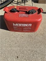 Mariner metal boat gas can