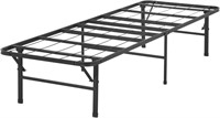 E8500  Metal Platform Bed Frame 14" Twin Black