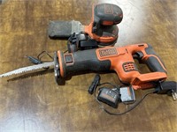 Black & Decker Reciprocating Saw & Palm Sander