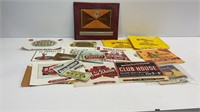Vintage cigar labels