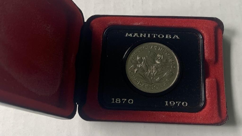 1970 Canada Cased Specimen Nickel Dollar