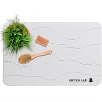 New Stone Bath Mat Pure Diatomaceous Earth