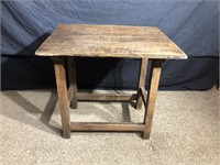 Crude side table