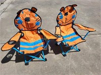 Set of Kids Camp Chairs