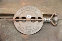 6" GRISWOLD STOVE DAMPER