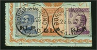 Italy B11, B12 and B14 Used on Piece.