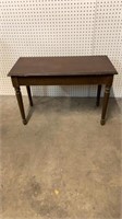 Antique Wooden Piano Bench