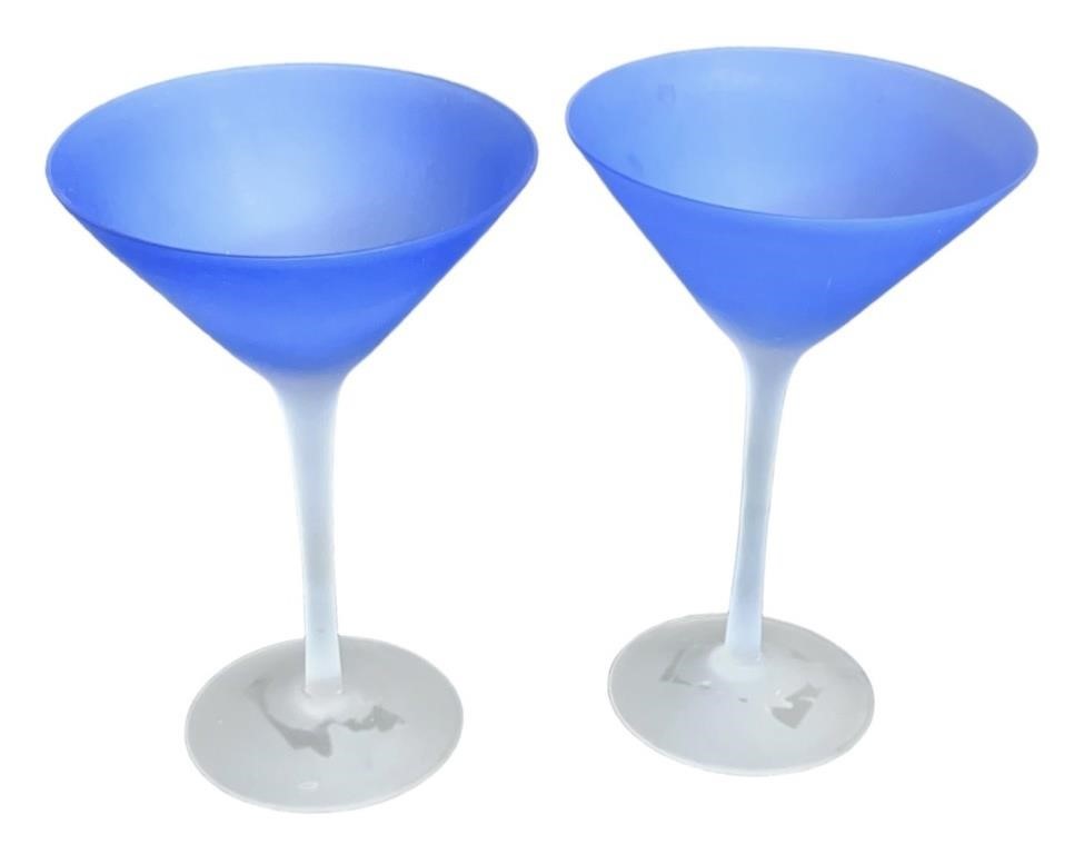 Gorgeous Mid Century Frosted Martini
