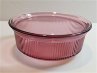 Purple Pyrex Corning 1pt Oven Dish Custard Cup.