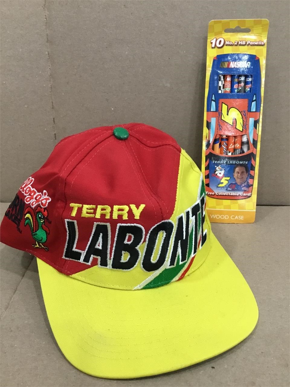Vintage Terry Labonte Baseball Cap & Pencils