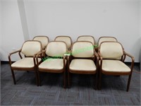 Eight Armchairs in Group