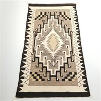 Vintage Navajo rug / weaving - 34" x 59"