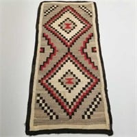 Vintage Navajo rug / weaving (some repair to