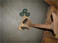 Antique shoe repair pieces & insulators