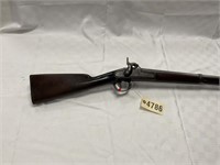 SPRINGFIELD MODEL 1842, DATED 1853 ON LOCK PLATE