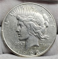 1923-S Peace Silver Dollar