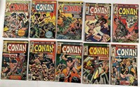 Giant 10 Issue Conan Barbarian Lot Nos.58-67