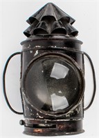 Antique Flashlight Police Bullseye Lantern Lamp