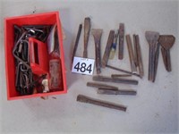 Chisels, Punches, Alan Wrenches, and Drill Bits