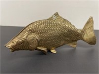 Anatolica Brass Fish Letter Holder Napkin Holder