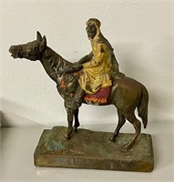 Antique Arabian Horse-HERZEL-Sculpture Statue