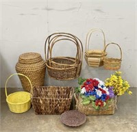 Selection of Baskets and More