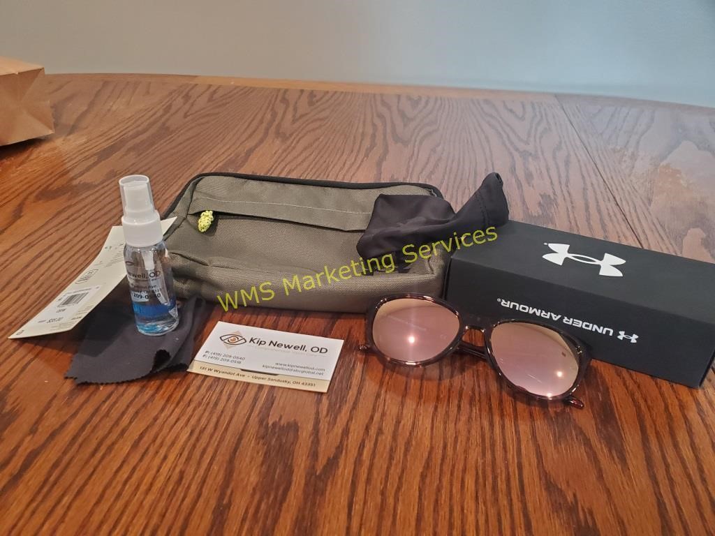Under Armor Sunglasses & Belt Bag