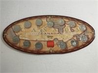 1999 Canadian Millennium Quarter Set