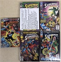 Superman comic books collection