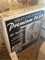 20”box Fan