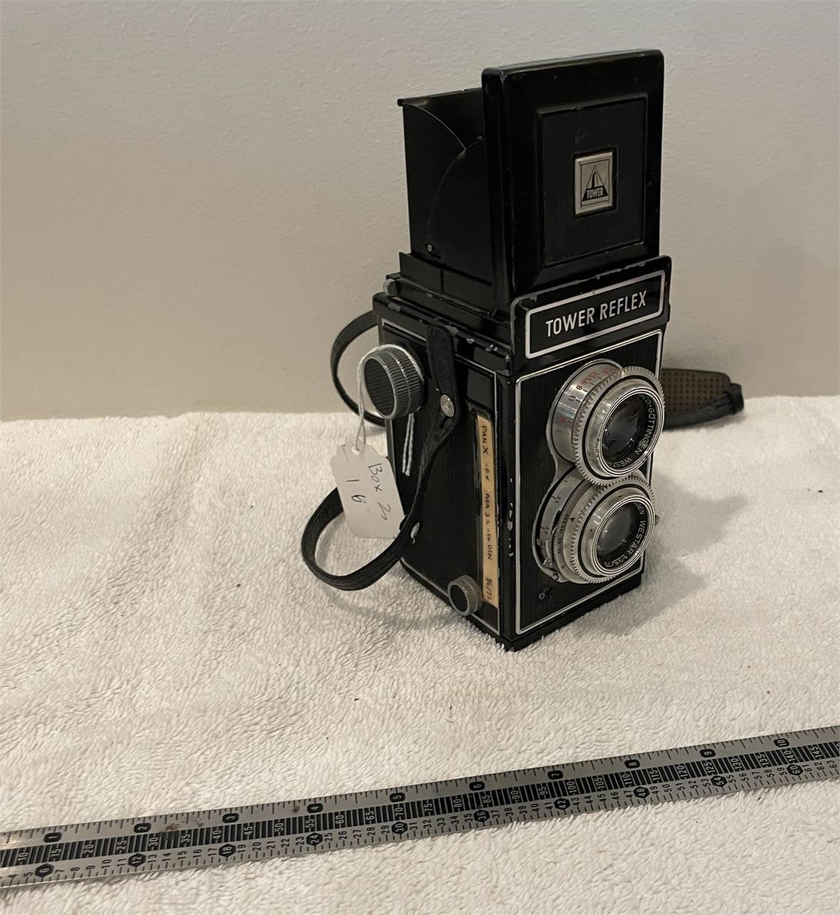 Tower Reflex box camera, 1955