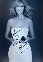 Autograph COA Celine Dion Photo