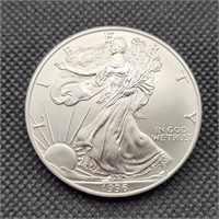 1996 Silver American Eagle $1 1 Oz.