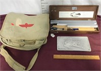 Israel Military Bag, Vintage Lettering Set & More