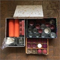 Collection of Votive & Other Candles