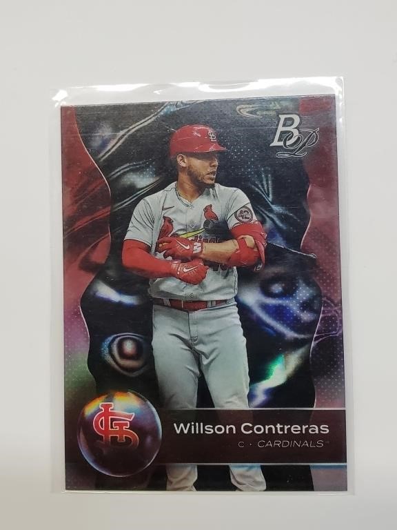 2023 Bowman Platinum Willson Contreras